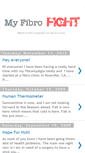 Mobile Screenshot of myfibrofight.blogspot.com