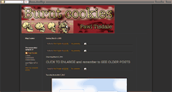 Desktop Screenshot of burntcookiescomics.blogspot.com