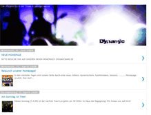 Tablet Screenshot of dynamicband.blogspot.com