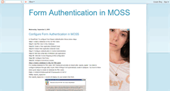 Desktop Screenshot of mossformauthentication.blogspot.com