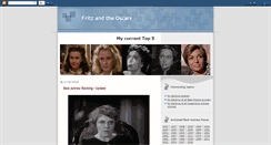 Desktop Screenshot of fritzlovesoscars.blogspot.com