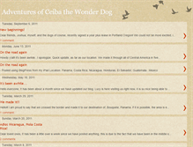 Tablet Screenshot of ceibathewonderdog.blogspot.com