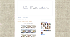 Desktop Screenshot of ellemossactions.blogspot.com