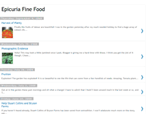 Tablet Screenshot of epicuriafinefood.blogspot.com