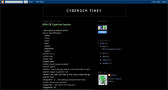 Desktop Screenshot of cbcybergen.blogspot.com