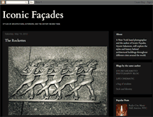 Tablet Screenshot of iconicfacades.blogspot.com