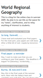 Mobile Screenshot of geog310online.blogspot.com