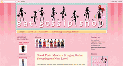 Desktop Screenshot of eat-gossip-shop.blogspot.com