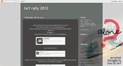 Desktop Screenshot of iscf2012.blogspot.com
