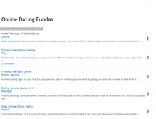 Tablet Screenshot of datingfundas.blogspot.com