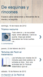 Mobile Screenshot of deesquinasyrincones.blogspot.com