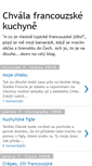 Mobile Screenshot of chvlafrancouzskkuchyn.blogspot.com