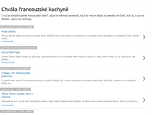 Tablet Screenshot of chvlafrancouzskkuchyn.blogspot.com