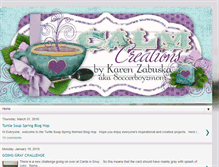 Tablet Screenshot of calmcreations.blogspot.com