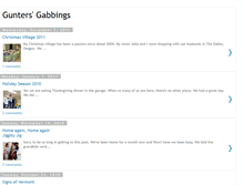 Tablet Screenshot of guntersgabbings.blogspot.com