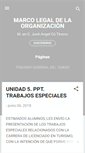 Mobile Screenshot of marcolegaldelaorganizacion.blogspot.com