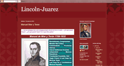 Desktop Screenshot of lincoln-juarez.blogspot.com