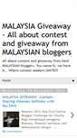 Mobile Screenshot of malaysiagiveaway.blogspot.com