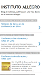 Mobile Screenshot of institutoallegro.blogspot.com