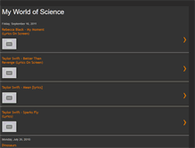 Tablet Screenshot of my-science-world.blogspot.com