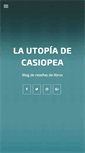 Mobile Screenshot of lautopiadecasiopea.blogspot.com