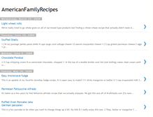 Tablet Screenshot of americanfamilyrecipes.blogspot.com