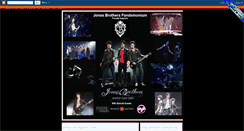 Desktop Screenshot of jonasbrothersfandemonium.blogspot.com