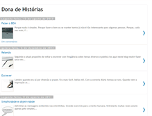 Tablet Screenshot of donadehistorias.blogspot.com