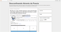 Desktop Screenshot of desconfinandoatravesdapoesia.blogspot.com