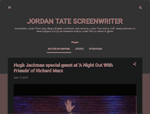 Tablet Screenshot of jordantate.blogspot.com