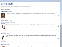 Tablet Screenshot of morebeauty.blogspot.com