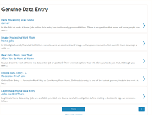 Tablet Screenshot of genuine-dataentry.blogspot.com