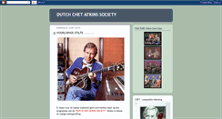 Desktop Screenshot of dutch-chet-atkins-society.blogspot.com