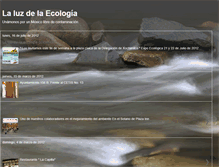 Tablet Screenshot of laluzdelaecologia.blogspot.com