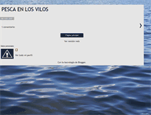 Tablet Screenshot of pescaenlosvilos.blogspot.com