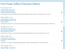 Tablet Screenshot of findcheapcoffeemakers.blogspot.com