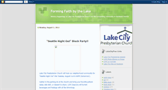 Desktop Screenshot of lakecitypres.blogspot.com