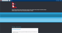 Desktop Screenshot of nepal4nepali.blogspot.com