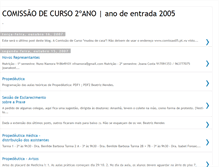 Tablet Screenshot of comissao05.blogspot.com
