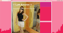 Desktop Screenshot of luhsfamorim.blogspot.com