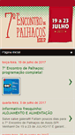 Mobile Screenshot of encontrodepalhacos.blogspot.com