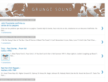 Tablet Screenshot of grunge-sound.blogspot.com