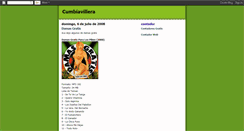 Desktop Screenshot of cumbiavilleraros.blogspot.com