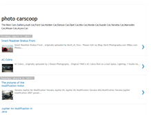 Tablet Screenshot of photocarscoop.blogspot.com