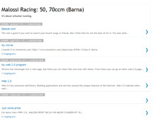 Tablet Screenshot of malossiracing.blogspot.com