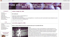 Desktop Screenshot of marketingdelvino-lettureutili.blogspot.com