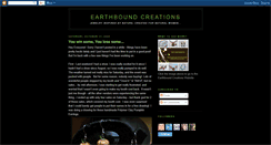 Desktop Screenshot of earthboundcreations.blogspot.com