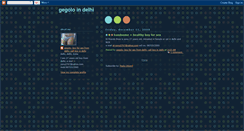 Desktop Screenshot of gegoloindelhi.blogspot.com