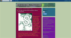 Desktop Screenshot of cienciaspoliticasucen.blogspot.com