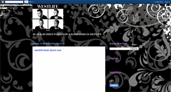 Desktop Screenshot of fanswestlife17.blogspot.com
